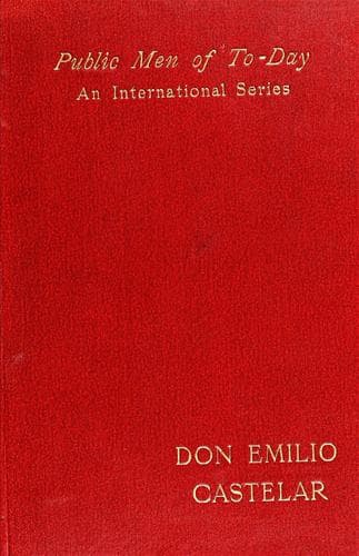 Tapa de Don Emilio Castelar