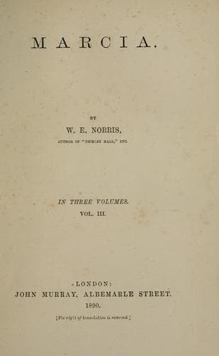 Tapa de Marcia