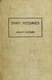 Tapa de Spirit messages