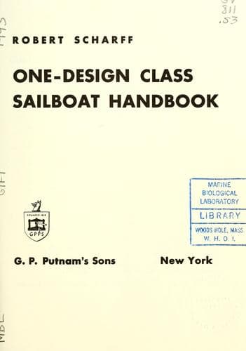 Tapa de One-design class sailboat handbook