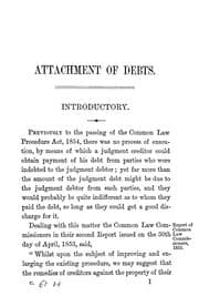 Tapa de Attachment of debts