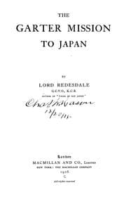Tapa de The Garter Mission to Japan