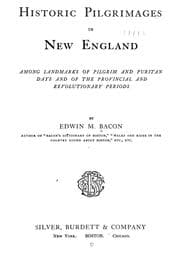 Tapa de Historic pilgrimages in New England