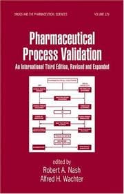 Tapa de Pharmaceutical process validation