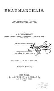 Tapa de Beaumarchais