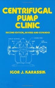 Tapa de Centrifugal Pump Clinic, Second Edition, Revised and Expanded (Mechanical Engineering (Marcell Dekker))