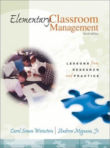 Tapa de Elementary Classroom Management