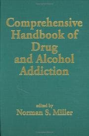 Tapa de Comprehensive handbook of drug and alcohol addiction