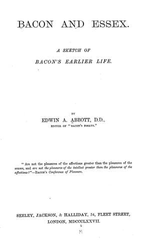 Tapa de Bacon and Essex