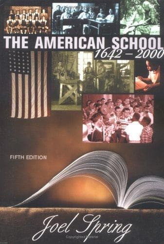 Tapa de The American school, 1642-2000