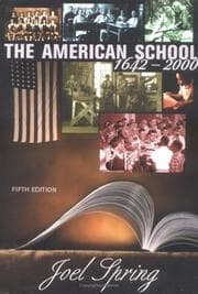 Tapa de The American school, 1642-2000
