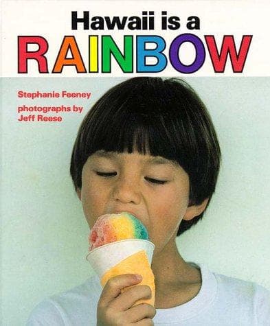 Tapa de Hawaii is a rainbow