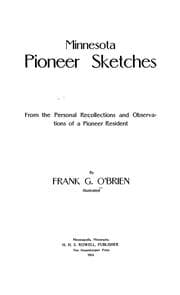 Tapa de Minnesota pioneer sketches