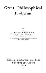 Tapa de Great philosophical problems