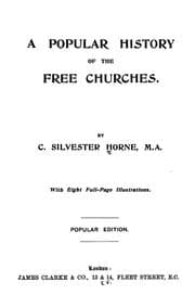 Tapa de A popular history of the free churches