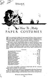 Tapa de How to make paper costumes