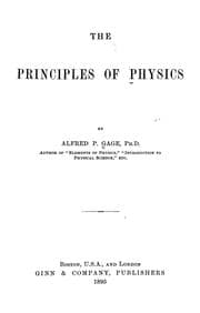 Tapa de The principles of physics