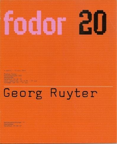 Tapa de Georg Ruyter
