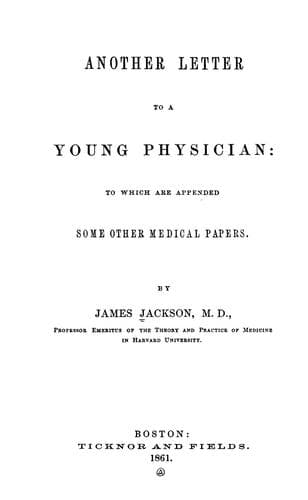 Tapa de Another letter to a young physician