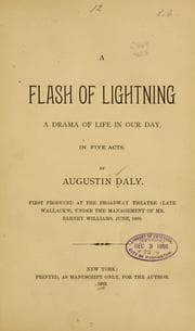 Tapa de A flash of lightning