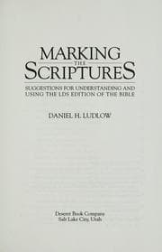 Tapa de Marking the scriptures