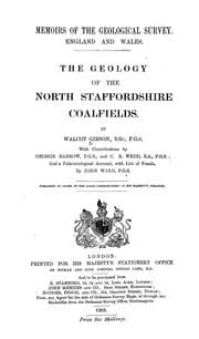 Tapa de The geology of the north Staffordshire coalfields