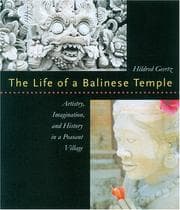 Tapa de The Life of a Balinese Temple
