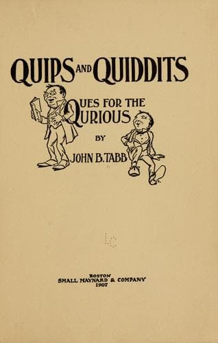 Tapa de Quips and quiddits