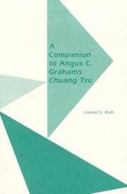 Tapa de A companion to Angus C. Graham's Chuang Tzu