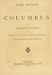 Tapa de The story of Columbus