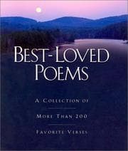 Tapa de Best-loved poems