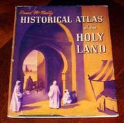 Tapa de Rand McNally historical atlas of the Holy Land