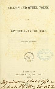 Tapa de Lillian, and other poems