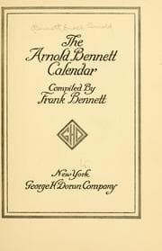 Tapa de The Arnold Bennett calendar
