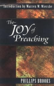 Tapa de The joy of preaching