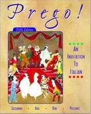 Tapa de Prego! An Invitation to Italian (Student Edition + Listening Comprehension Audio CD)