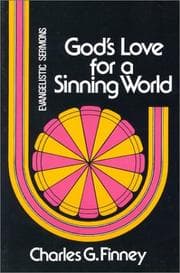 Tapa de God's Love for a Sinning World (Charles G. Finney Memorial Library)