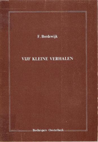 Tapa de Vijf kleine verhalen