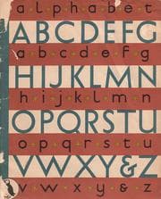 Tapa de A child's alphabet