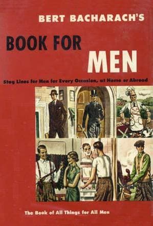 Tapa de Bert Bacharach's Book for Men