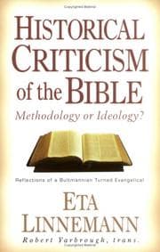 Tapa de Historical Criticism of the Bible : Methodology or Ideology