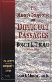 Tapa de The Master's perspective on difficult passages