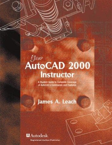 Tapa de AutoCAD 2000 Instructor