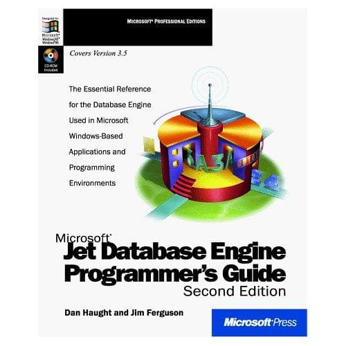 Tapa de Microsoft Jet database engine programmer's guide