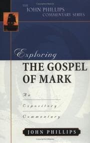 Tapa de Exploring the Gospel of Mark (John Phillips Commentary Series) (John Phillips Commentary Series, The)