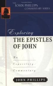 Tapa de Exploring the Epistles of John (John Phillips Commentary Series) (John Phillips Commentary Series, The)