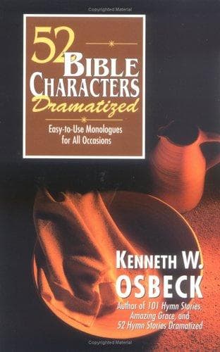Tapa de 52 Bible characters dramatized