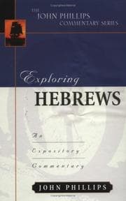 Tapa de Exploring Hebrews (John Phillips Commentary Series) (John Phillips Commentary Series, The)