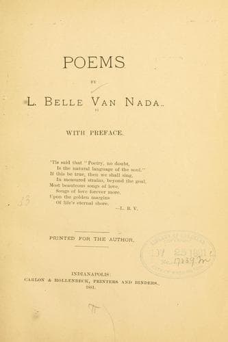 Tapa de Poems