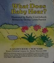 Tapa de What does baby hear?